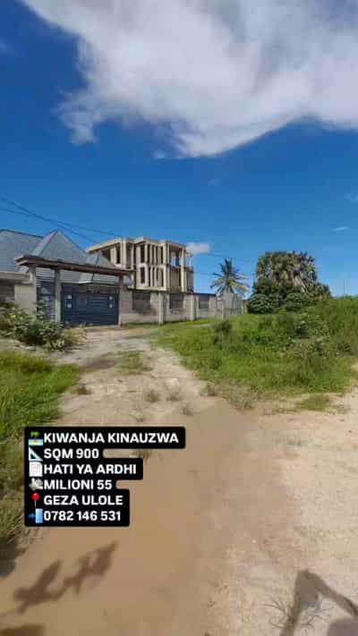 Kiwanja kinauzwa Kigamboni Geza Ulole, Dar Es Salaam (900 sqm)
