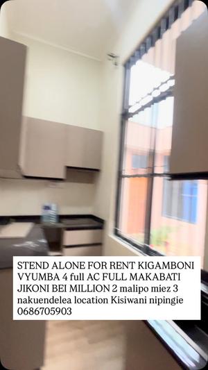 Nyumba ya vyumba vinne inapangishwa Kisiwani, Dar Es Salaam Nyumba ya vyumba vinne inapangishwa Kisiwani, Dar Es Salaam