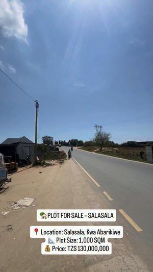 Residential Plot for Sale in Salasala, Dar Es Salaam (1000 sqm) Residential Plot for Sale in Salasala, Dar Es Salaam (1000 sqm)