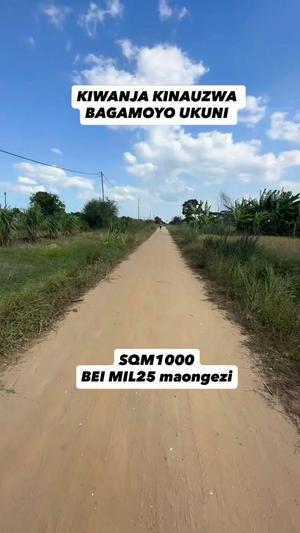 Plot for sale in Bagamoyo Ukuni, Pwani sqm 1000 Plot for sale in Bagamoyo Ukuni, Pwani sqm 1000