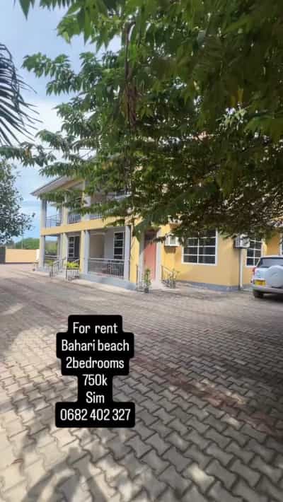 Apartment ya vyumba viwili inapangishwa Bahari Beach, Dar Es Salaam