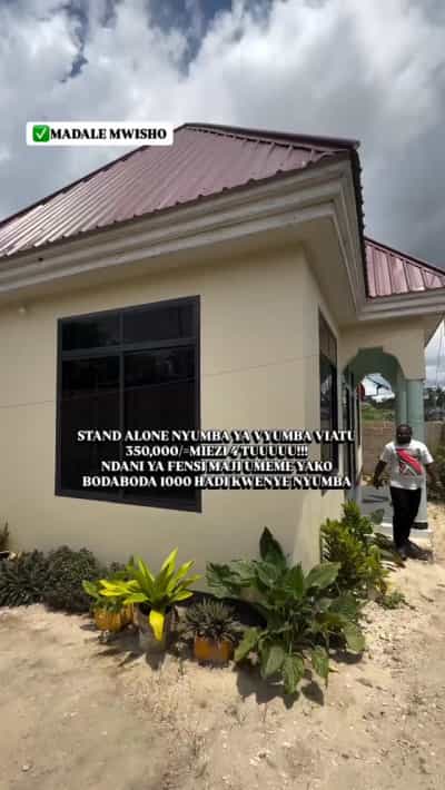 Nyumba ya vyumba vitatu inapangishwa Madale Mwisho, Dar Es Salaam