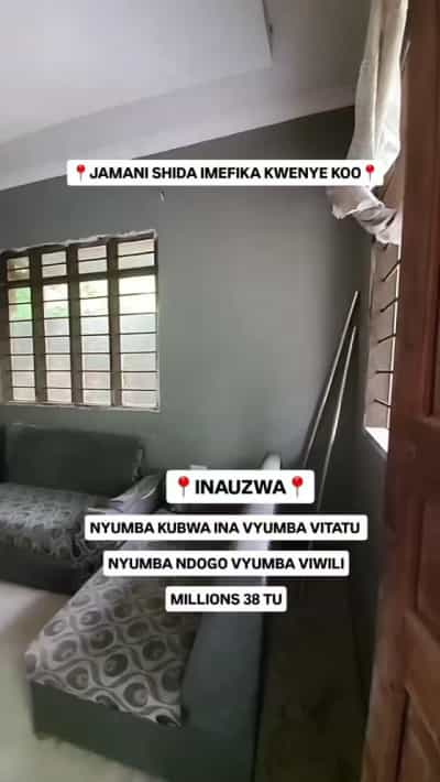 Nyumba ya vyumba vitatu inauzwa Goba Tegeta A, Dar Es Salaam