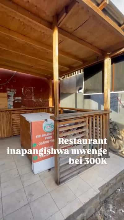 Mgahawa unapangishwa Mwenge, Dar Es Salaam