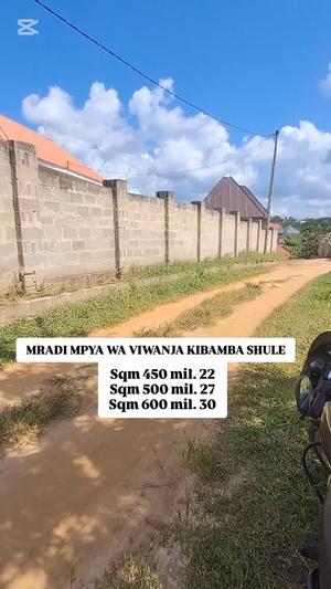 Plots for sale in Kibamba Shule, Dar Es Salaam