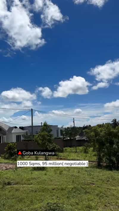 Residential Plot for Sale in Goba Kulangwa, Dar Es Salaam (1000 sqm)