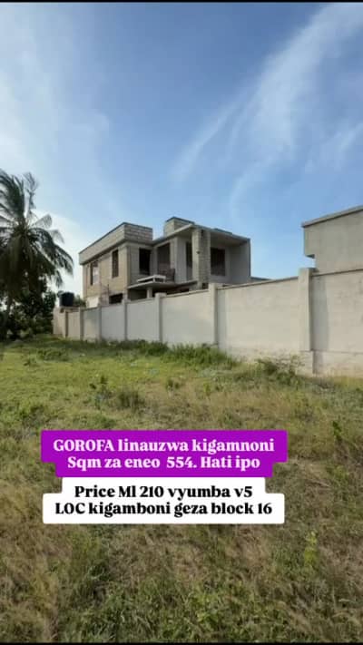 Nyumba ya vyumba viwili inauzwa Kigamboni, Dar Es Salaam