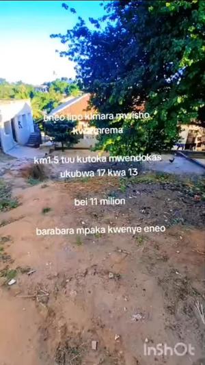 Residential Plot for Sale in Kimara Mwisho, Dar Es Salaam (221 sqm)