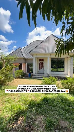 4 Bedrooms House for Sale in Kigamboni Cheka – Leslam, Dar Es Salaam (10000 sqm) 4 Bedrooms House for Sale in Kigamboni Cheka – Leslam, Dar Es Salaam (10000 sqm)
