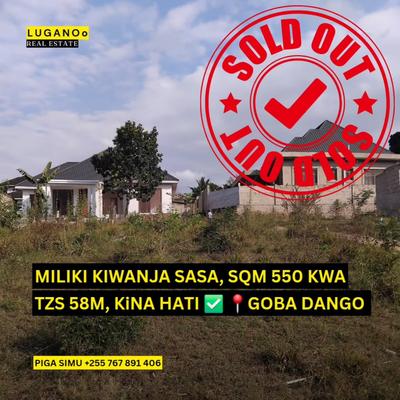 Kiwanja kinauzwa Goba Maghorofani, Dar Es Salaam (433 sqm)