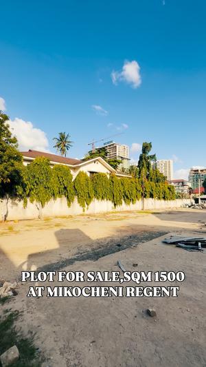 Plot for sale in Mikocheni Regent, Dar Es Salaam sqm 1500 Plot for sale in Mikocheni Regent, Dar Es Salaam sqm 1500