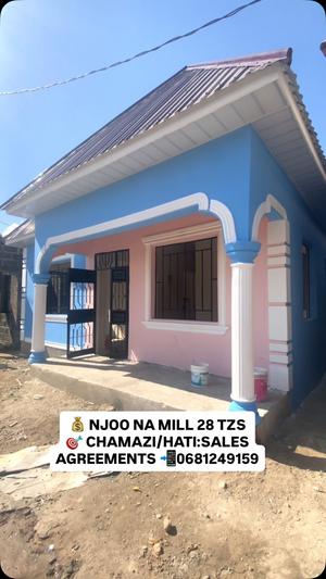 Nyumba ya vyumba vitatu inauzwa Chamazi Mbagala, Dar Es Salaam Nyumba ya vyumba vitatu inauzwa Chamazi Mbagala, Dar Es Salaam