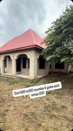 Nyumba ya vyumba vinne inauzwa Goba, Dar Es Salaam (600 sqm)