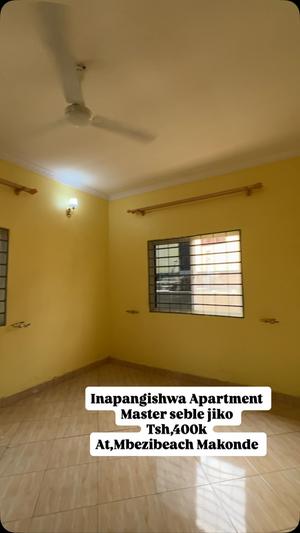 Apartment ya chumba kimoja inapangishwa Mbezi Beach Makonde, Dar Es Salaam Apartment ya chumba kimoja inapangishwa Mbezi Beach Makonde, Dar Es Salaam