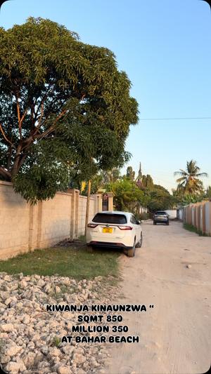 Plot for sale in Bahar Beach, Dar Es Salaam sqm 850 Plot for sale in Bahar Beach, Dar Es Salaam sqm 850