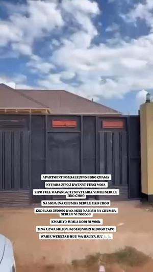 Nyumba ya vyumba viwili inauzwa Boko Chama, Dar Es Salaam Nyumba ya vyumba viwili inauzwa Boko Chama, Dar Es Salaam