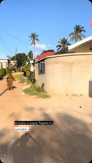 Kiwanja kinauzwa Goba 4 Ways (Tegeta A), Dar Es Salaam (470 sqm)