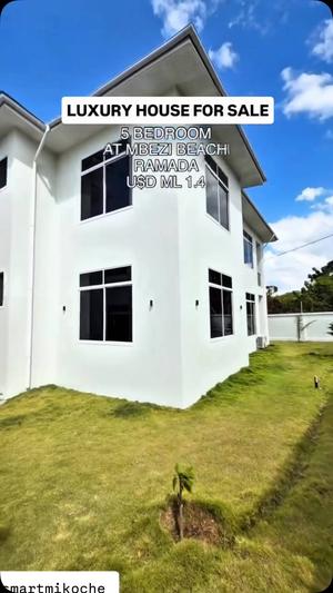 5 Bedrooms House for Sale in Mbezi Beach, Dar Es Salaam (1800 sqm)