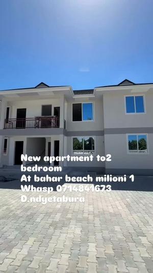 Apartment ya vyumba viwili inapangishwa Bahar Beach, Dar Es Salaam Apartment ya vyumba viwili inapangishwa Bahar Beach, Dar Es Salaam