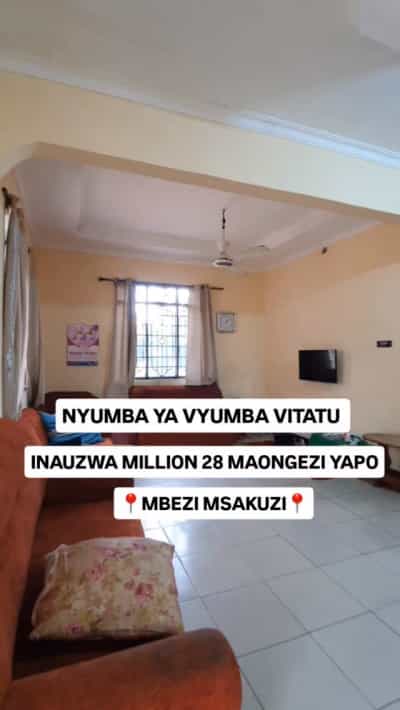 3 Bedrooms House for Sale in Mbezi Msakuzi, Dar Es Salaam (400 sqm)