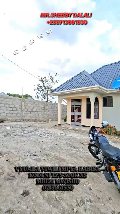 Nyumba ya vyumba viwili inapangishwa Mbezi, Dar Es Salaam