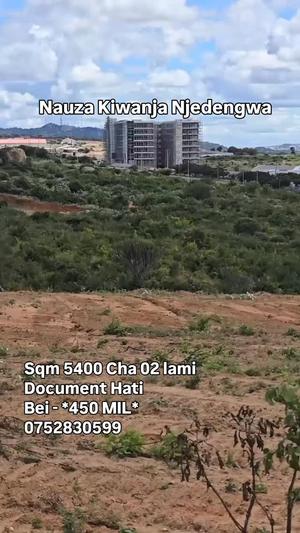 Plot for sale in Njedengwa Investment, Dodoma sqm 5400