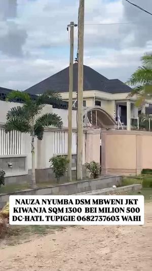 Nyumba ya vyumba vitano inauzwa Mbweni Jkt, Dar Es Salaam Nyumba ya vyumba vitano inauzwa Mbweni Jkt, Dar Es Salaam