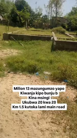 Residential Plot for Sale in Bunju B, Dar Es Salaam (400 sqm) Residential Plot for Sale in Bunju B, Dar Es Salaam (400 sqm)