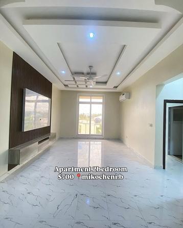 Apartment ya vyumba viwili inapangishwa Mikocheni B, Dar Es Salaam