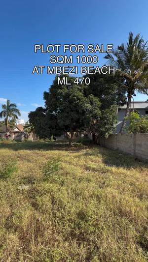 Kiwanja kinauzwa Mbezi Beach Africana, Dar Es Salaam (1000 sqm) Kiwanja kinauzwa Mbezi Beach Africana, Dar Es Salaam (1000 sqm)