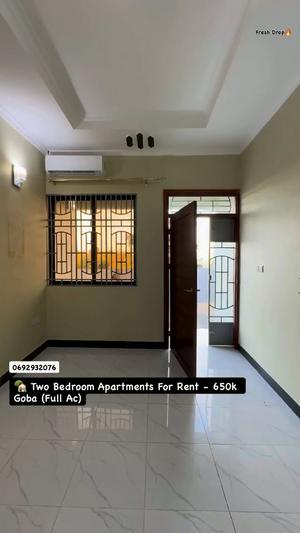Apartment ya vyumba viwili inapangishwa Goba, Dar Es Salaam Apartment ya vyumba viwili inapangishwa Goba, Dar Es Salaam