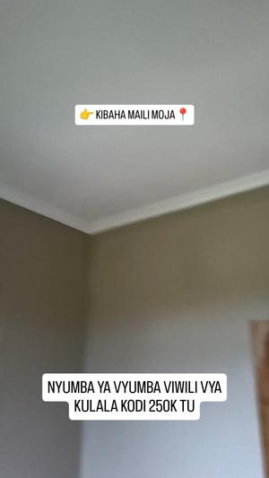 Nyumba ya vyumba viwili inapangishwa Kibaha Maili Moja, Pwani