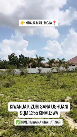 Plot for sale in Kibaha Mjini, Pwani sqm 1355