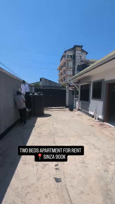 Apartment ya vyumba viwili inapangishwa SINZA, Dar Es Salaam