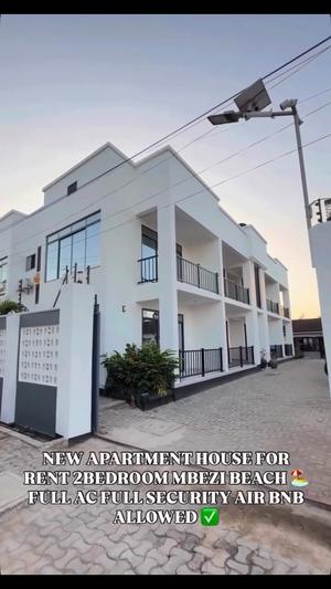 Apartment ya vyumba viwili inapangishwa Mbezi Beach Shoppers, Dar Es Salaam