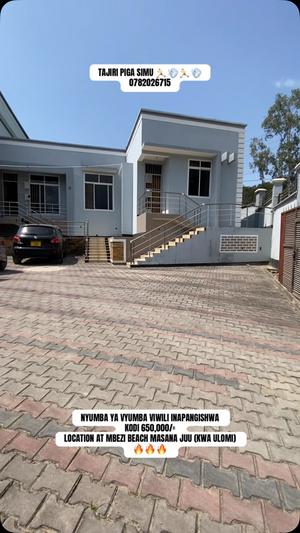 2 Bedrooms House/Apartment for Rent in Mbezi Beach Masana Juu, Dar Es Salaam