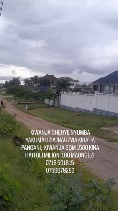 Nyumba inauzwa Kibaha Pangani, Pwani (1500 sqm)