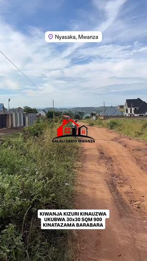 Plot for sale in Mwanza sqm 900