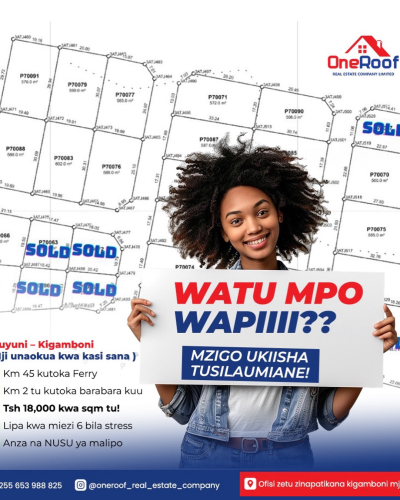 Plot for sale in Kigamboni, Dar Es Salaam