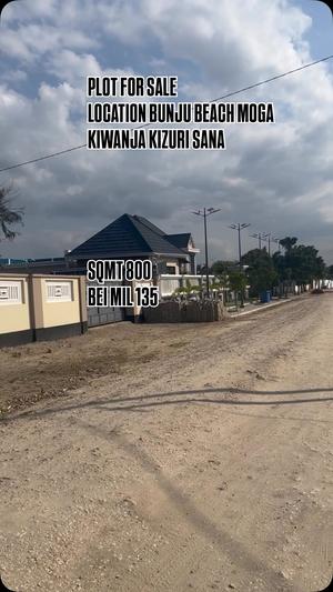 Kiwanja kinauzwa Bunju Beach Moga, Dar Es Salaam sqm 800
