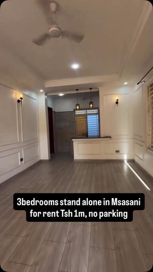 Nyumba ya vyumba vitatu inapangishwa Msasani, Dar Es Salaam Nyumba ya vyumba vitatu inapangishwa Msasani, Dar Es Salaam
