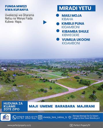 Viwanja vinauzwa Dar Es Salaam