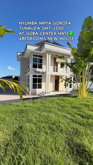 Nyumba ya vyumba vinne inauzwa Goba Kwa Awadhi, Dar Es Salaam (1200 sqm) Nyumba ya vyumba vinne inauzwa Goba Kwa Awadhi, Dar Es Salaam (1200 sqm)