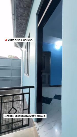 Nyumba ya chumba kimoja inapangishwa Goba Njia 4 Matosa, Dar Es Salaam
