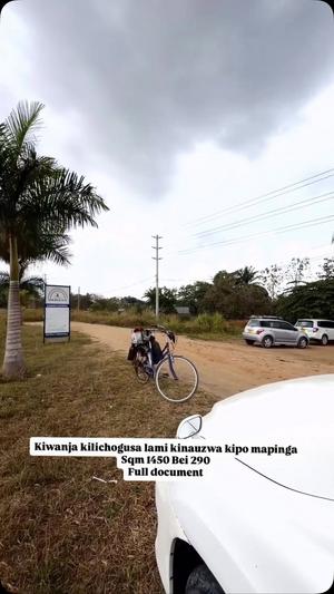 Kiwanja kinauzwa Mapinga, Pwani (1450 sqm) Kiwanja kinauzwa Mapinga, Pwani (1450 sqm)