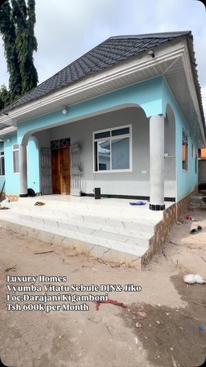 Nyumba ya vyumba vitatu inapangishwa Darajani Kigamboni, Dar Es Salaam