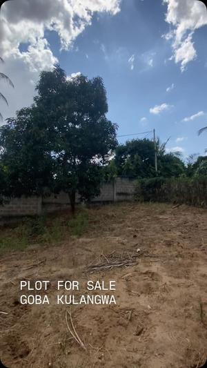 Kiwanja (Residential/Commercial) kinauzwa Goba Kulangwa, Dar Es Salaam (2000 sqm)