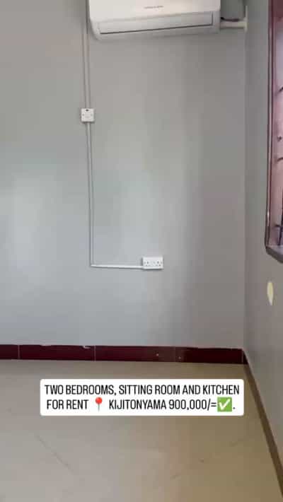 Nyumba ya vyumba viwili inapangishwa Kijitonyama, Dar Es Salaam