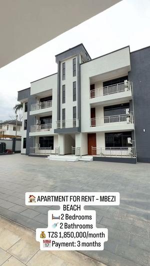 2 Bedrooms Apartment for Rent in Mbezi Beach, Dar Es Salaam 2 Bedrooms Apartment for Rent in Mbezi Beach, Dar Es Salaam