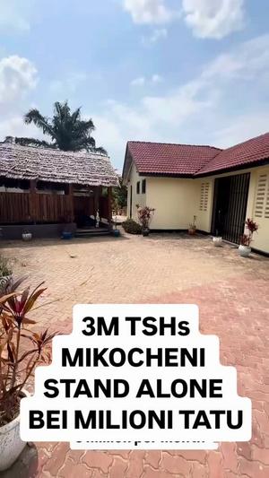 Nyumba ya vyumba vitatu inapangishwa Mikocheni, Dar Es Salaam